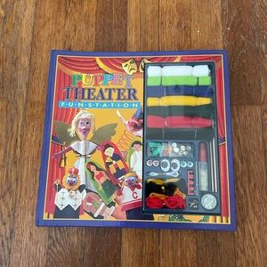 Puppet Theatre Toy Kit Book NEW